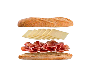 Jamón y queso entero