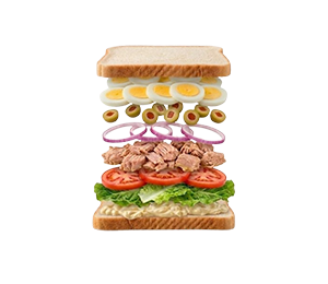 Sándwich vegetal