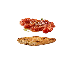 Tostada de tomate