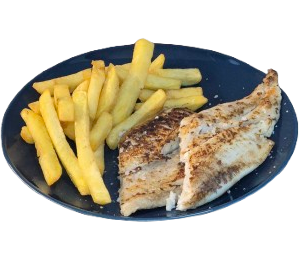 Merluza y patatas