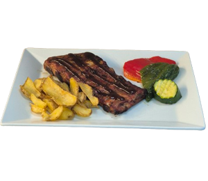 Costillar a la barbacoa